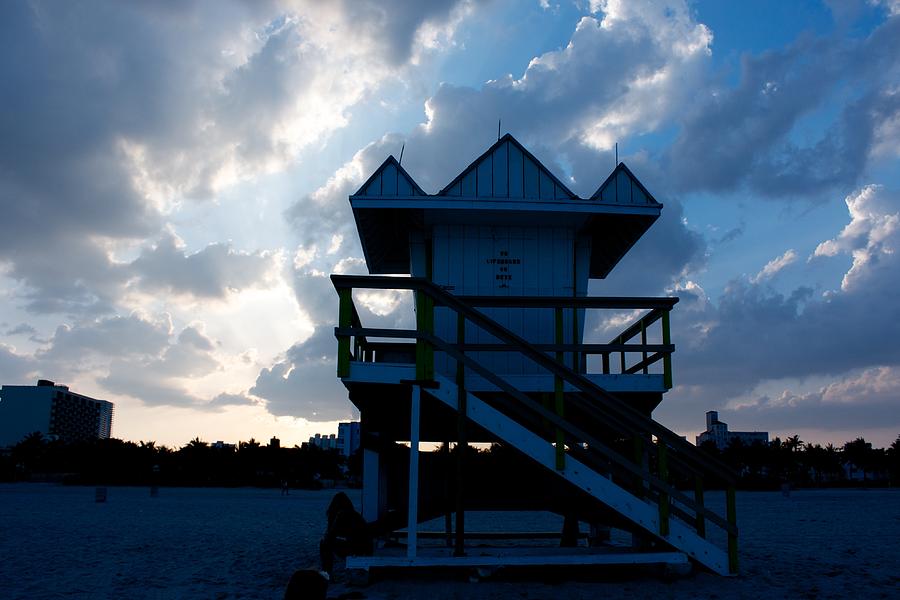 LifeGuard Tower #1 Photograph by Michael Albright