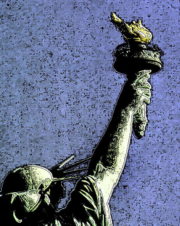 Light of Liberty Photograph by Timothy Bulone Fine Art America
