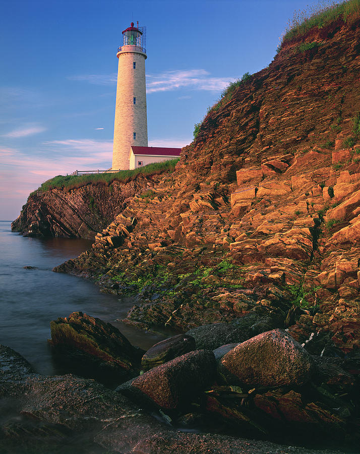 Lighthouse, Gaspesie Region #1 Photograph by Yves Marcoux