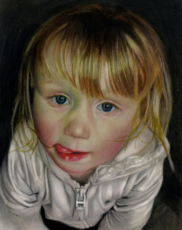 Lila Drawing by Brian Scott - Fine Art America