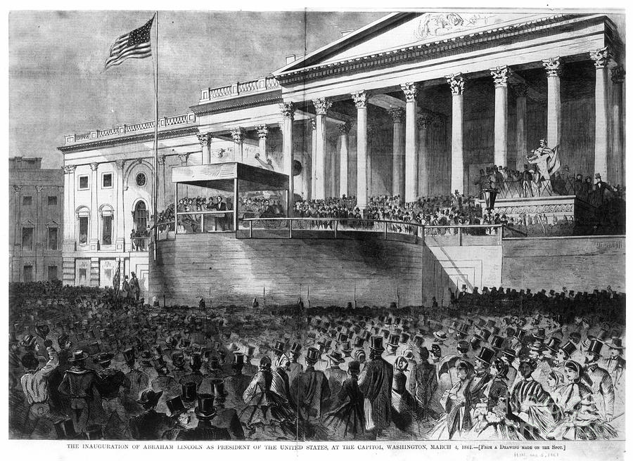 Lincolns Inauguration Photograph by Granger - Pixels