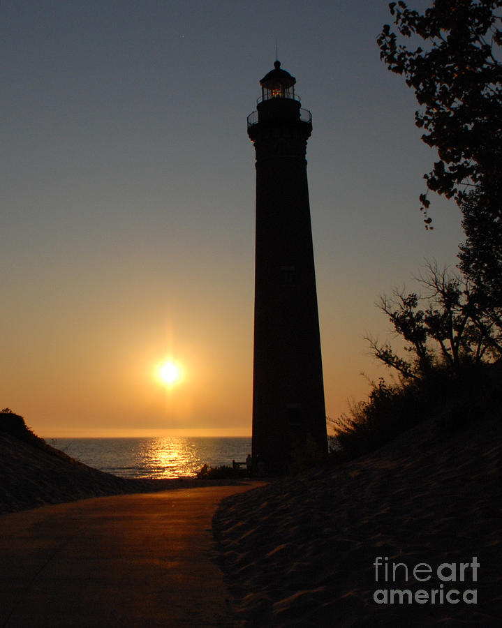 Little Sable Point Lighthouse #1 Photograph by Grace Grogan