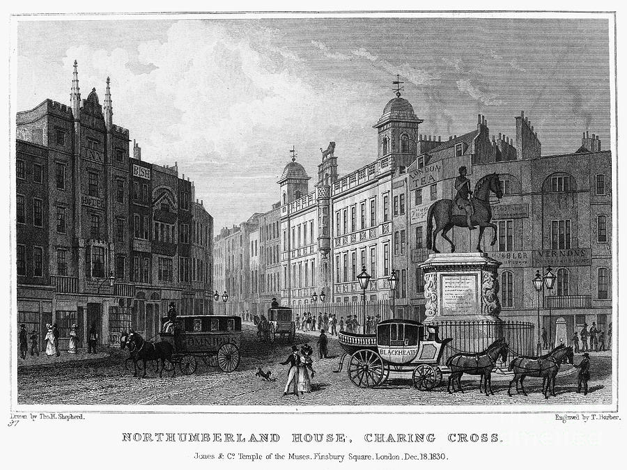London: Charing Cross, 1830 #1 Photograph by Granger