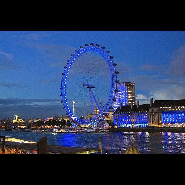 Rose Photograph - London Eye By My Lens #omg #1 by Ahmed Oujan