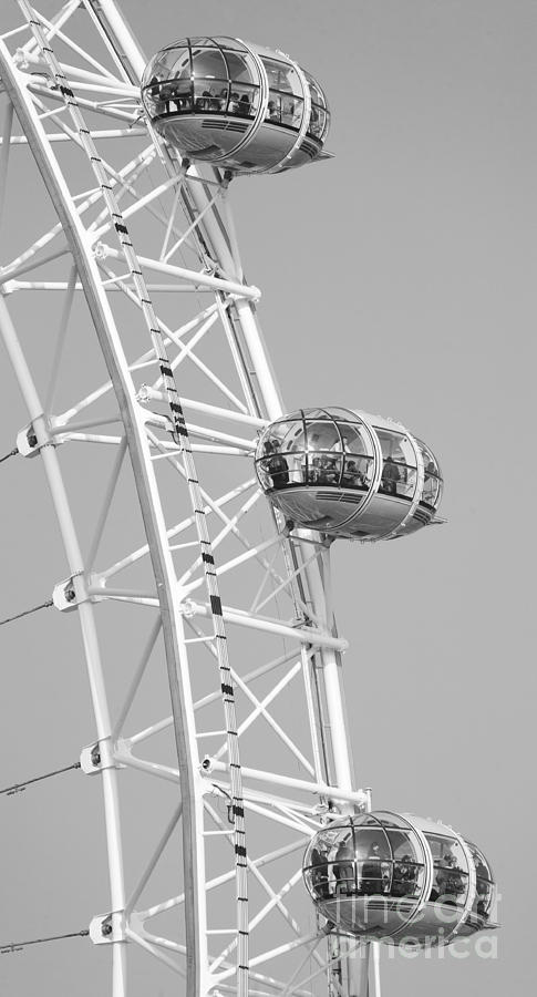 London Eye #1 Photograph by Chris Dutton