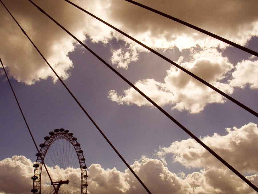 London Eye #1 Photograph by David Harding
