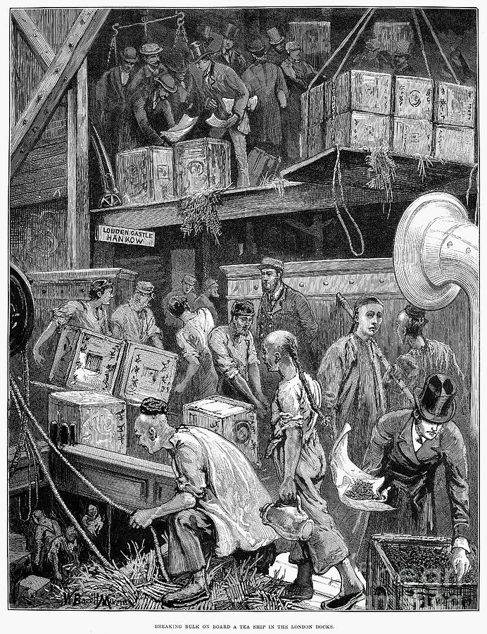 London Photograph - London: Tea Ship, 1877 #1 by Granger