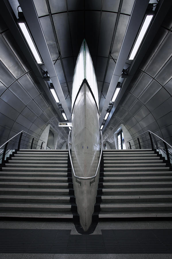 London Photograph - London Underground #1 by Nina Papiorek