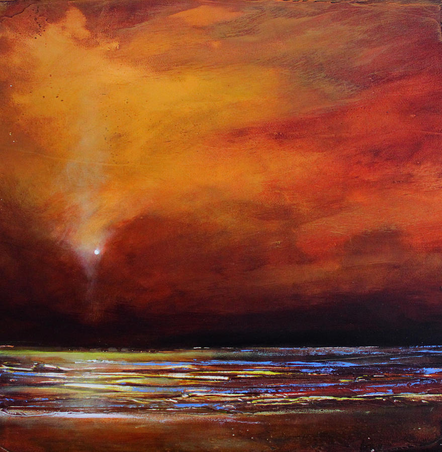 Beach Painting - Love Light #1 by Toni Grote