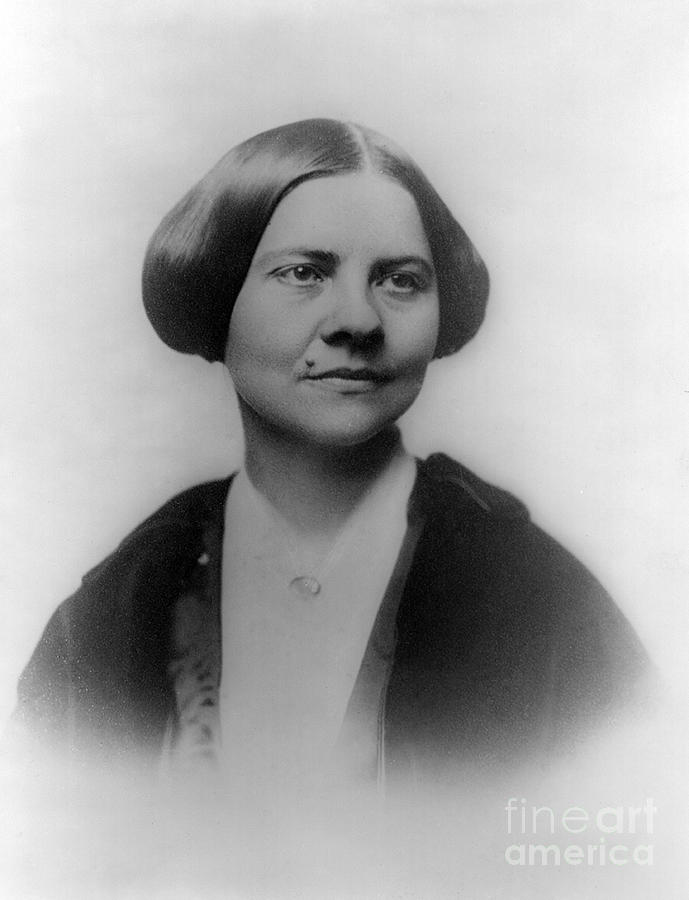 Lucy Stone, American Abolitionist #1 Photograph by Photo Researchers