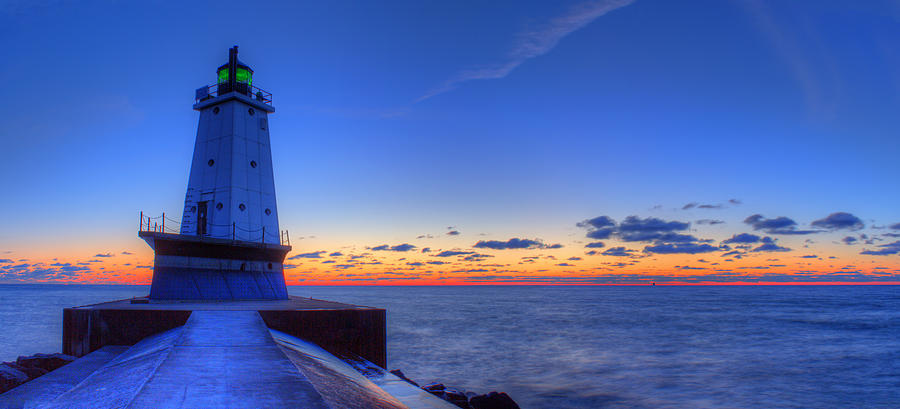 Ludington Michigan Lighthouse Photograph by Twenty Two North ...