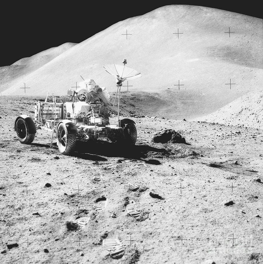Lunar Roving Vehicle #2 Photograph by Nasa
