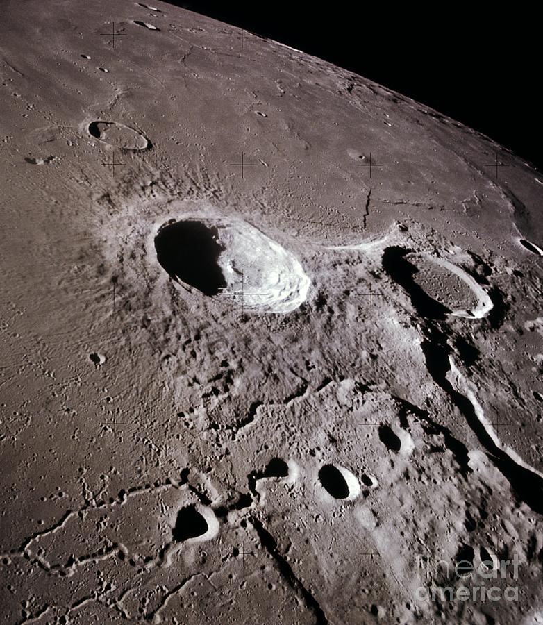 Lunar Surface Photograph by NASA Science Source