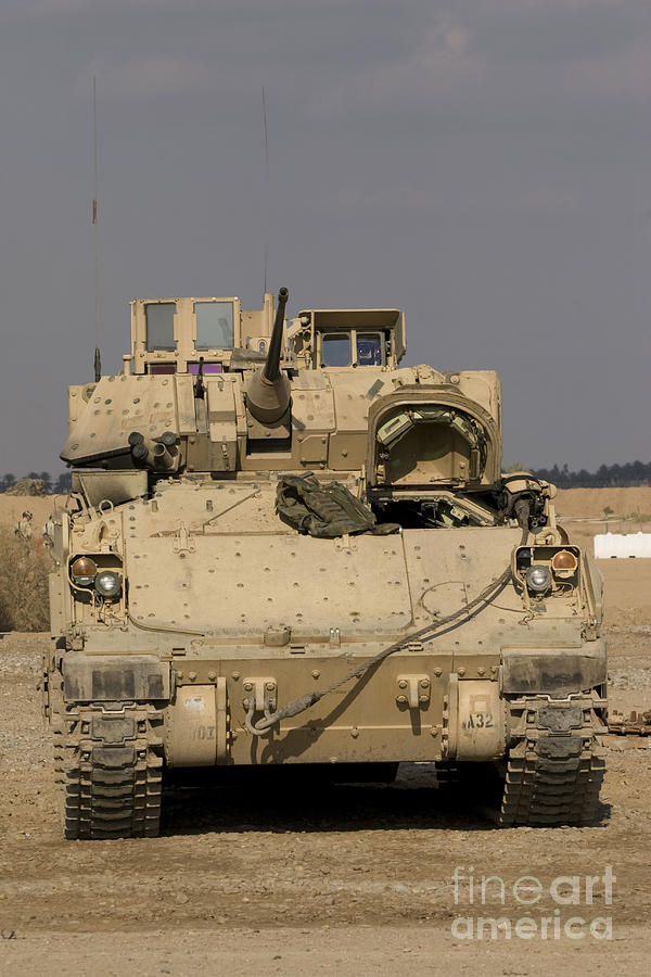 Transportation Photograph - M2m3 Bradley Fighting Vehicle #1 by Terry Moore