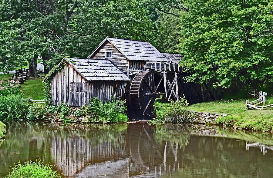 Mabry Grist Mill #1 Photograph by Bill Hosford