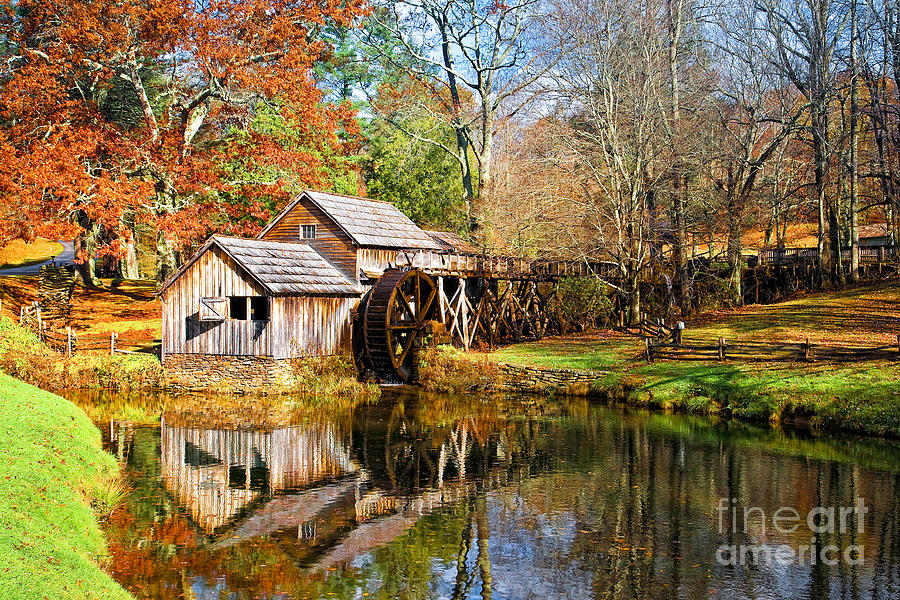 Mabry Mill #1 Photograph by Ronald Lutz