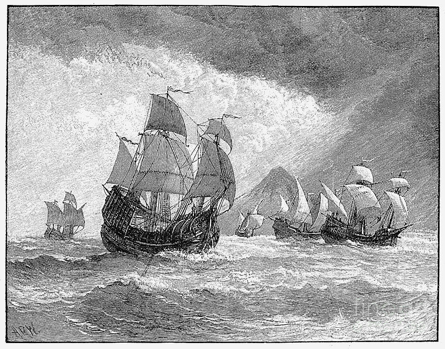 Magellans Fleet, 1519 #1 by Granger