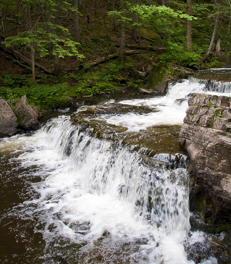 Maggies Falls Lower Photograph by Justin Sweeney - Fine Art America