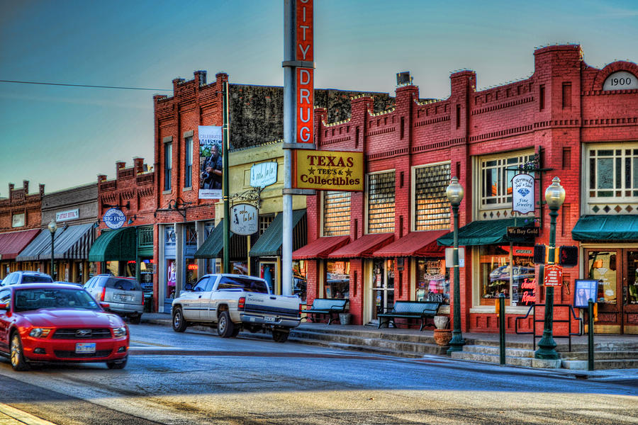 Main Street Grapevine Photograph by Christopher Smith