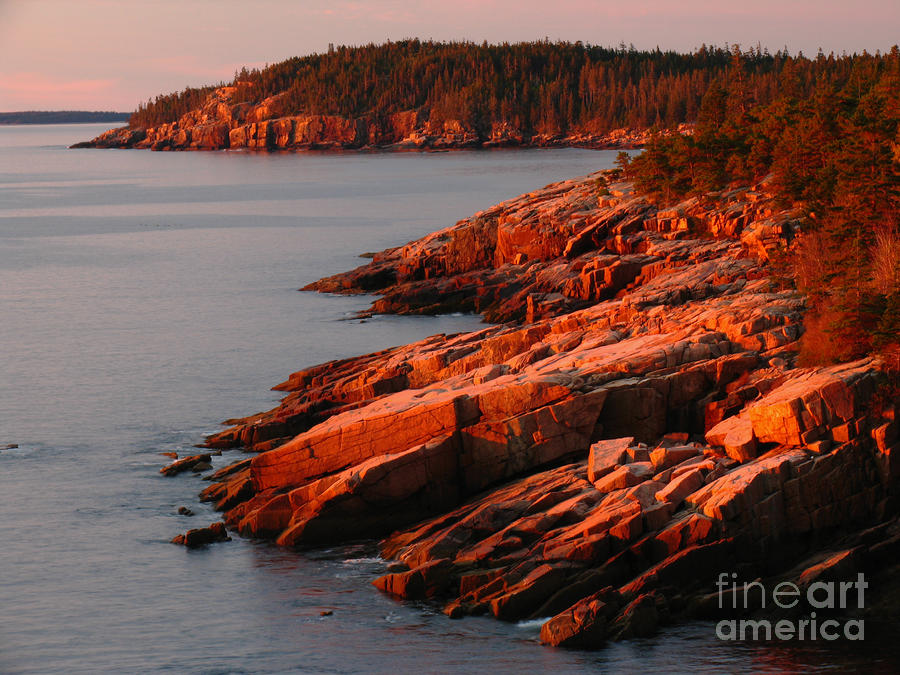 Maine Granite Coast #1 Photograph by Juergen Roth