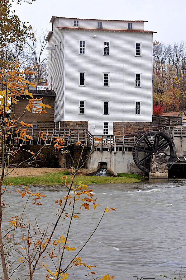 Mansfield Mill Parke County Indiana Photograph By Marsha Williamson Mohr