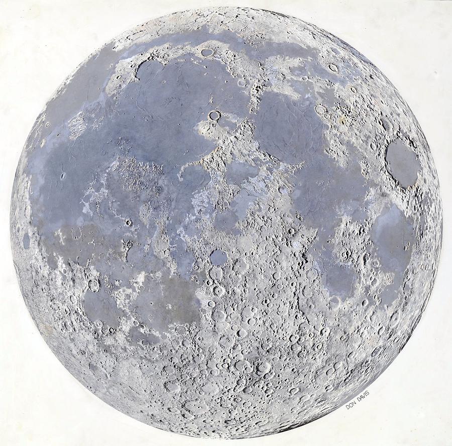 Moon Map Of Earth