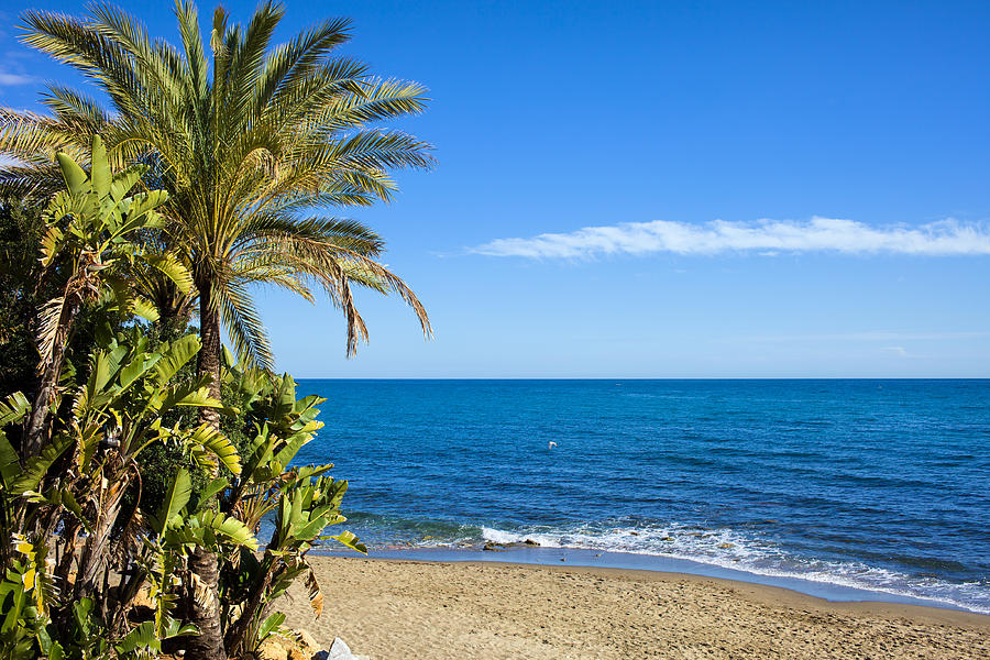 Marbella Beach in Spain #1 Photograph by Artur Bogacki