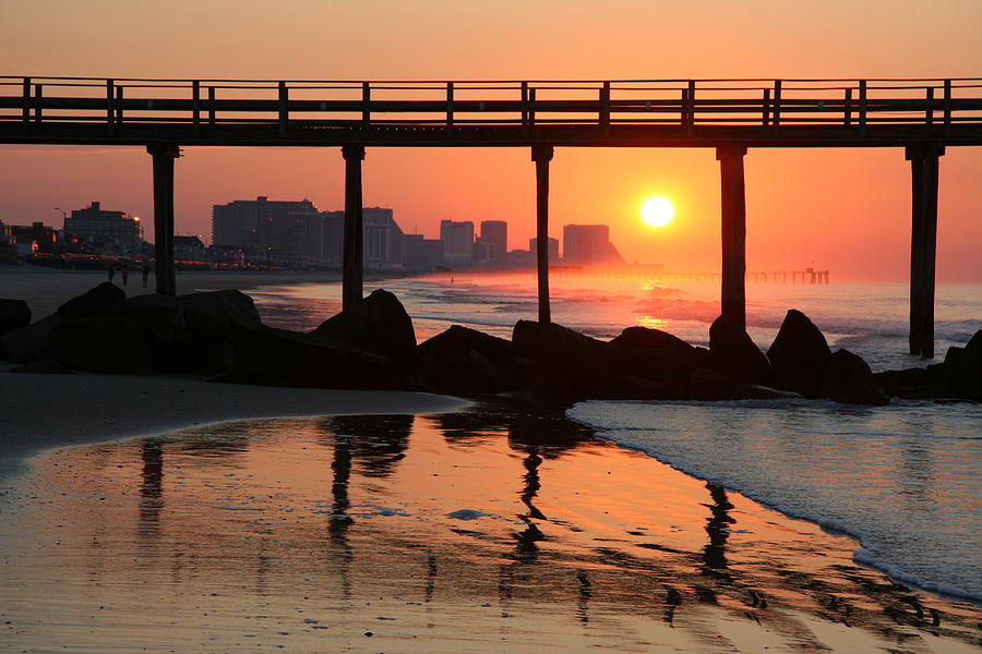 Margate Sunrise #1 Photograph by John Loreaux