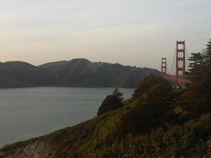 Golden Gate Bridge Photograph - Marin Headlands #1 by Nimmi Solomon