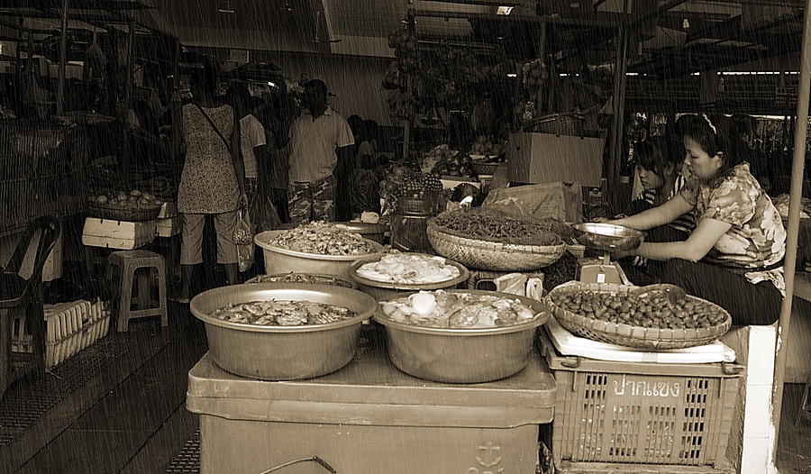 Market #1 Photograph by Arik S Mintorogo