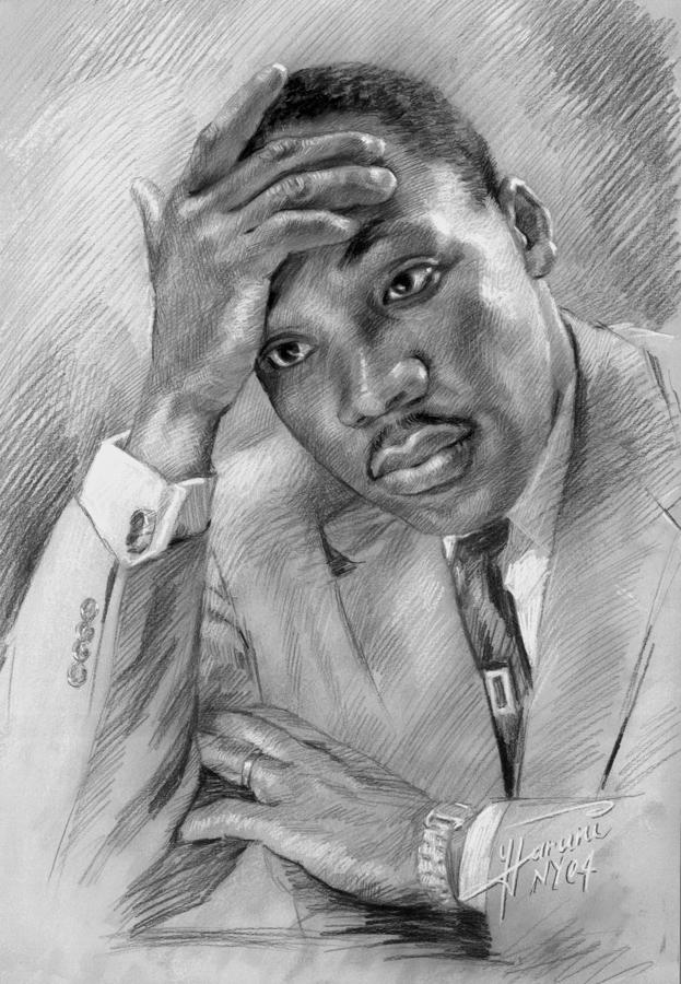 Martin Luther King Jr by Ylli Haruni