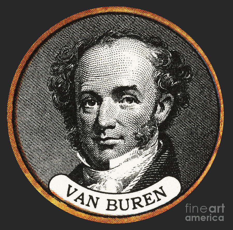 Martin Van Buren #1 Photograph by Photo Researchers