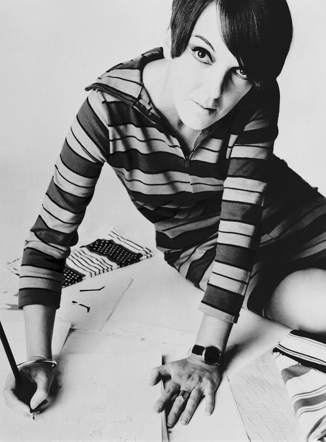 Mary Quant, British Mod Fashion Photograph by Everett - Pixels