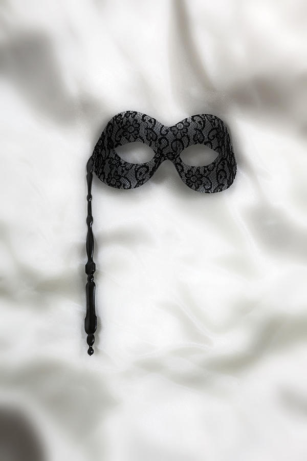 Scarf Photograph - Mask #1 by Joana Kruse