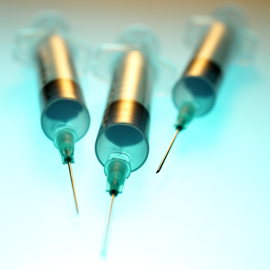 Device Photograph - Medical Syringes #1 by Adam Gault