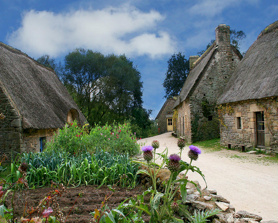 Farm Photograph - Medieval Village #1 by Diana Haronis