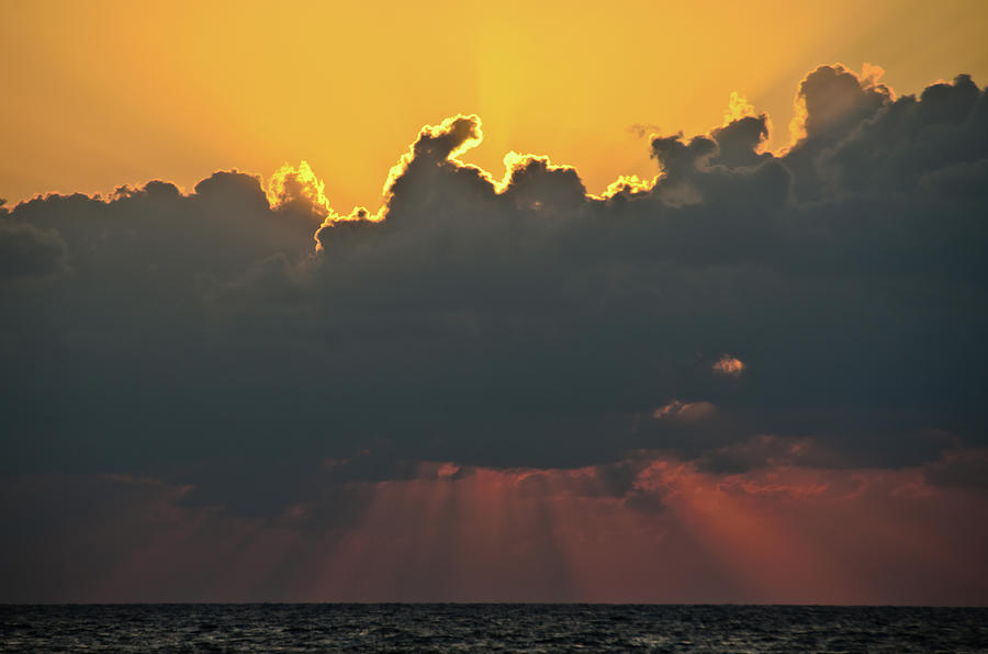 Mediterranean sunset #1 Photograph by Michael Goyberg