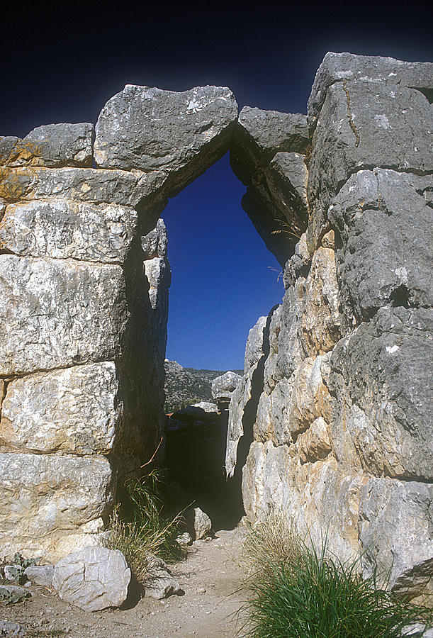 Megalithic gate #2 Photograph by Andonis Katanos