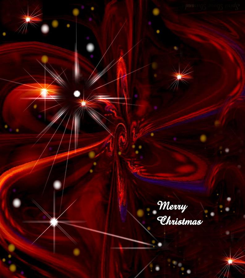 Merry Christmas Digital Art by Spirit Dove Durand
