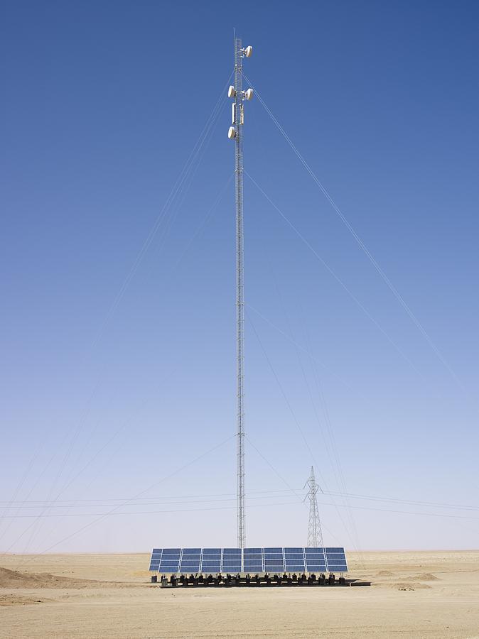 Microwave Telecommunications Tower, Libya #1 Photograph by David Parker