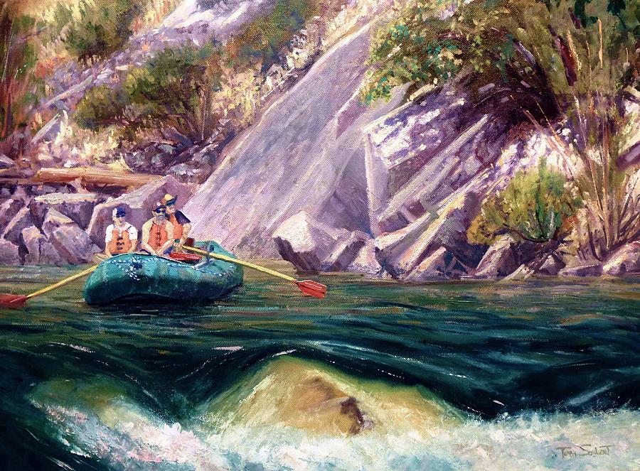 Middle Fork of the Salmon Painting by Tom Siebert - Fine Art America