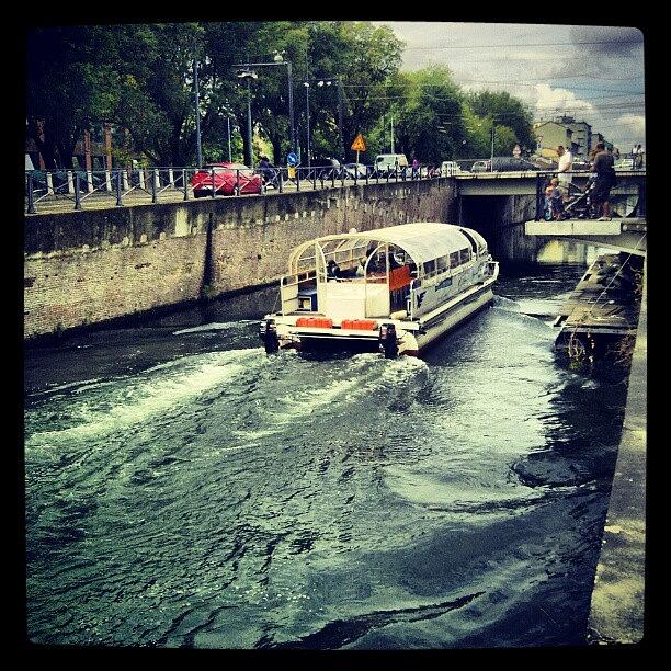 Boat Photograph - Milano, Naviglio Grande #waterways #1 by Tram Milano
