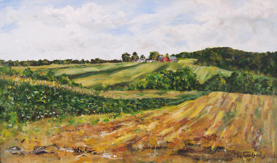 Milligans Farm #1 Painting by George Richardson