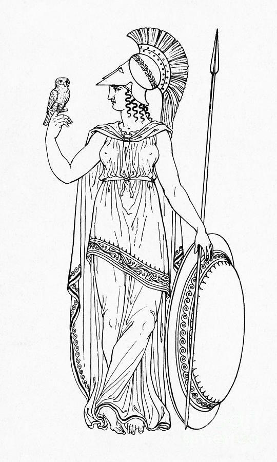 Minerva, Roman Goddess Of Medicine #1 Photograph by Photo Researchers