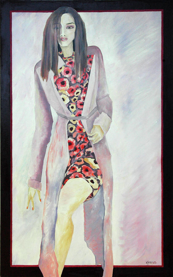 Female Painting - Mirabella by Leslie Marcus Female Painting - Mirabella by Leslie Marcus