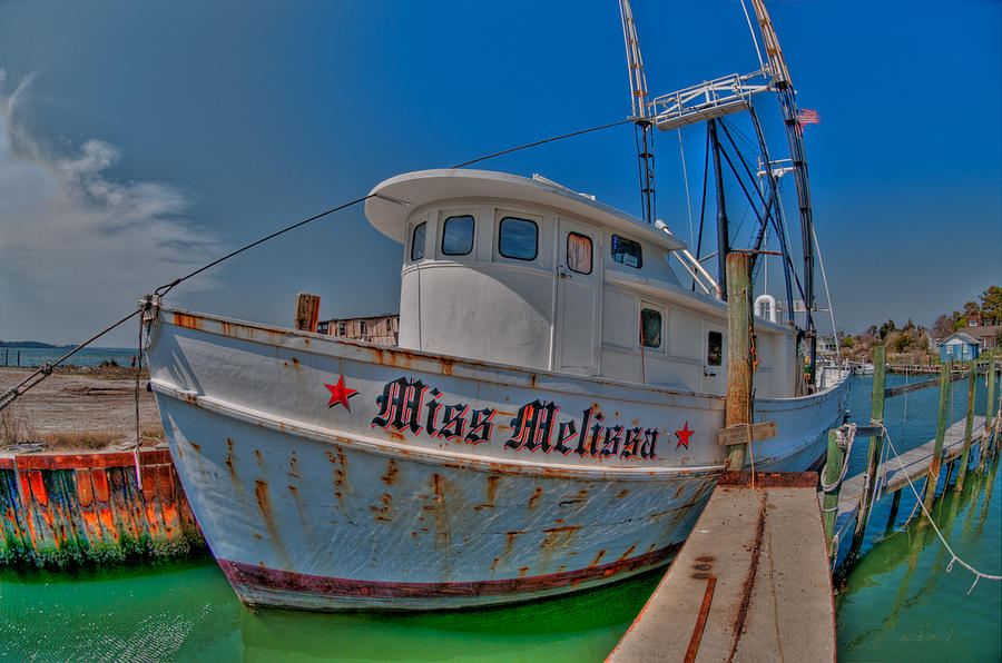 Boat Photograph - Miss Melissa #1 by Mike Wilson