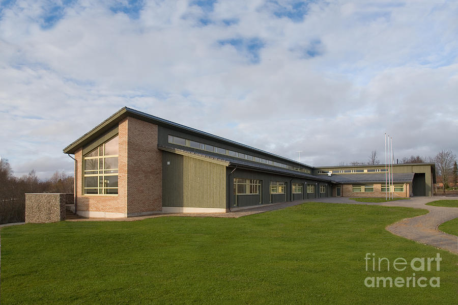 Modern Nursing Home Exterior Photograph by Jaak Nilson Modern Nursing Home Exterior Photograph by Jaak Nilson