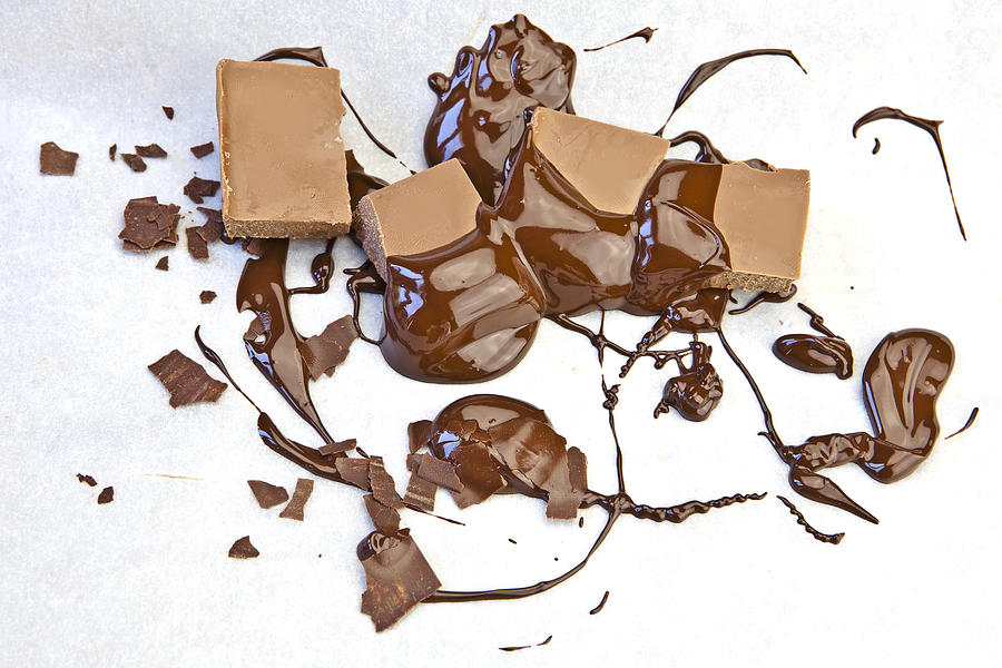Candy Photograph - Molten Chocolate #1 by Joana Kruse