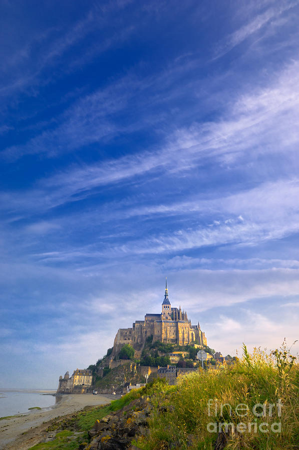 Mont-Saint-Michel France #1 Photograph by Laurent Lucuix
