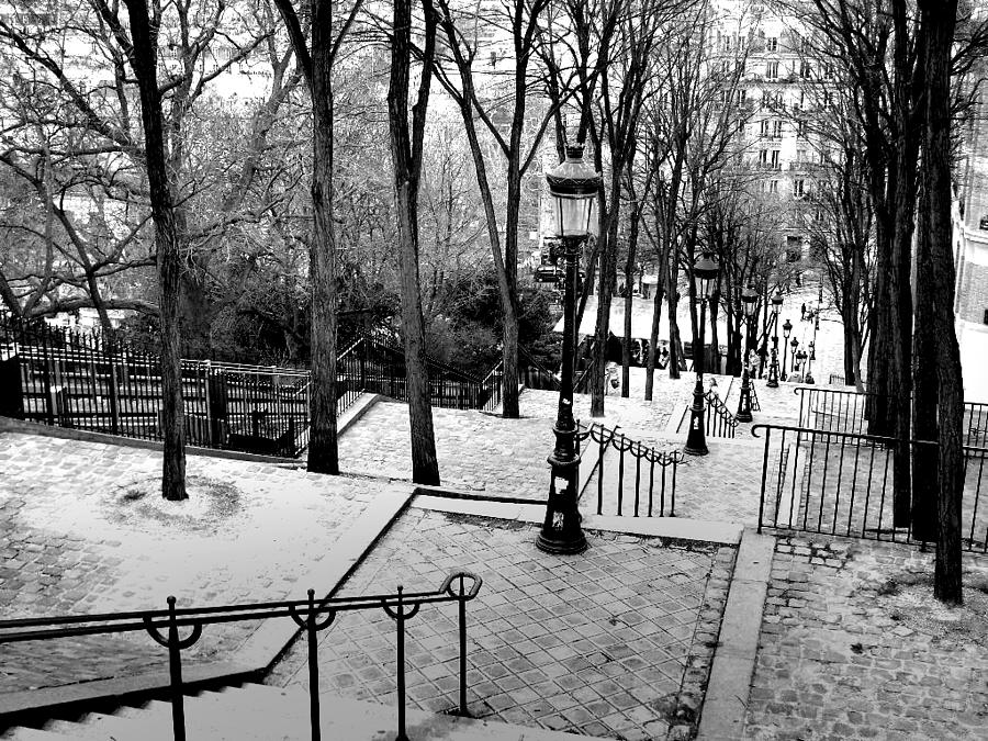 Paris Photograph - Montmartre #1 by Sorin Ghencea